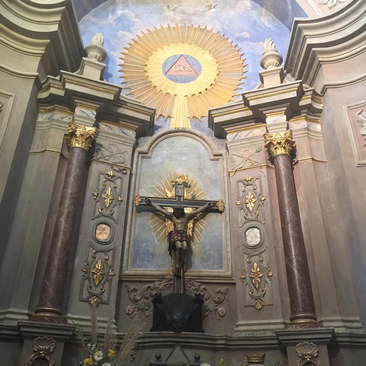 Interior parroquia