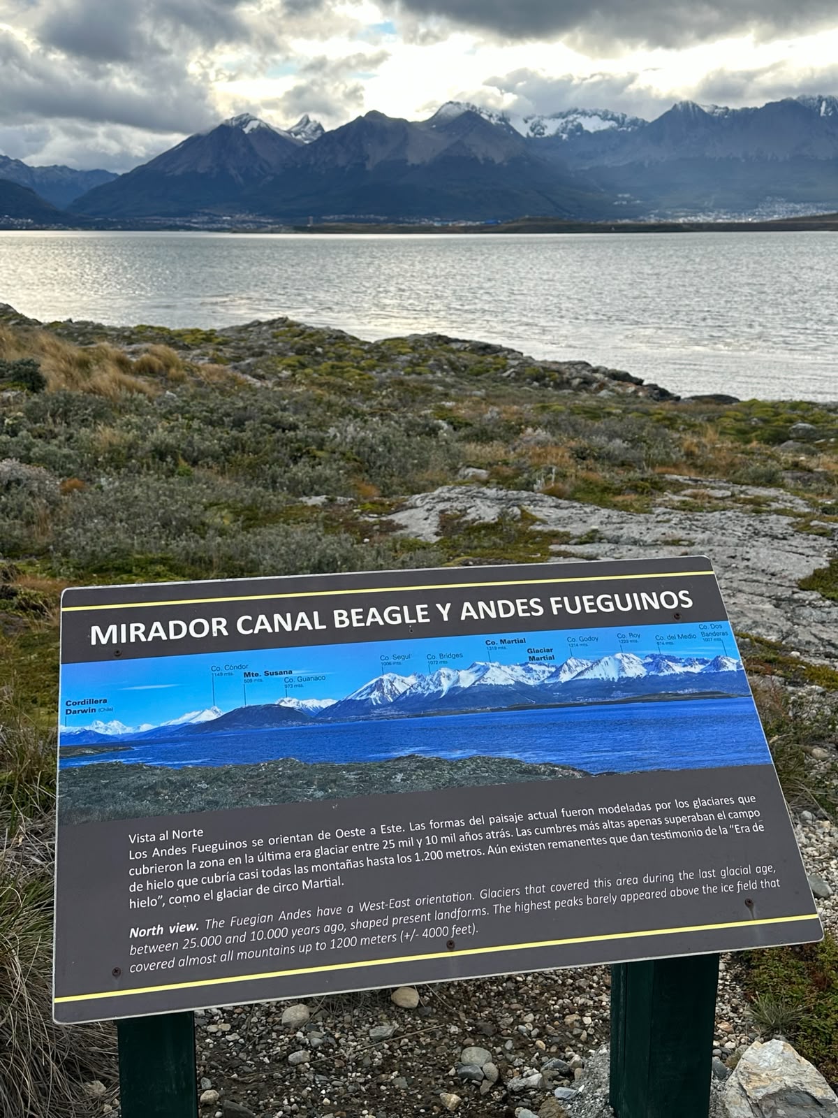 Mirador canal de Beagle